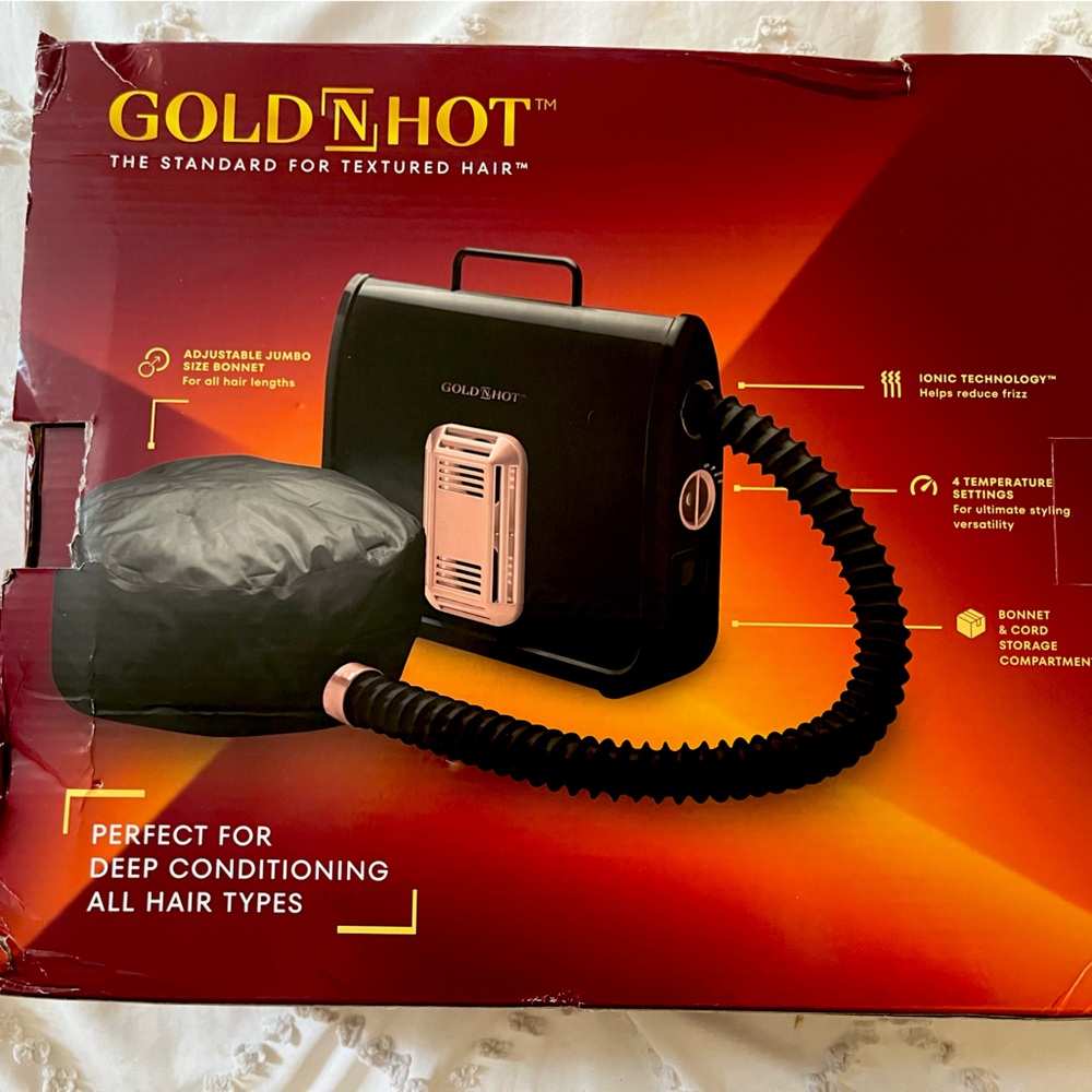 Gold N Hot Ionic Soft Bonnet Dryer